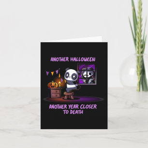 Another Halloween Another Year Closer To Death Card