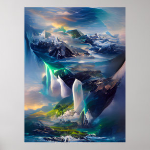 Another Land Alive in The Clouds Poster