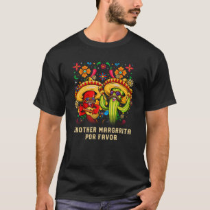 Another Margarita Por Favor Cocktail Humor Tequila T-Shirt