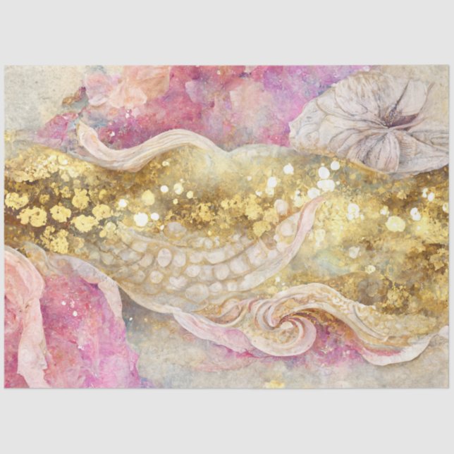Another Mermaid Galaxy Series Design 8 Tissue Paper (Front)
