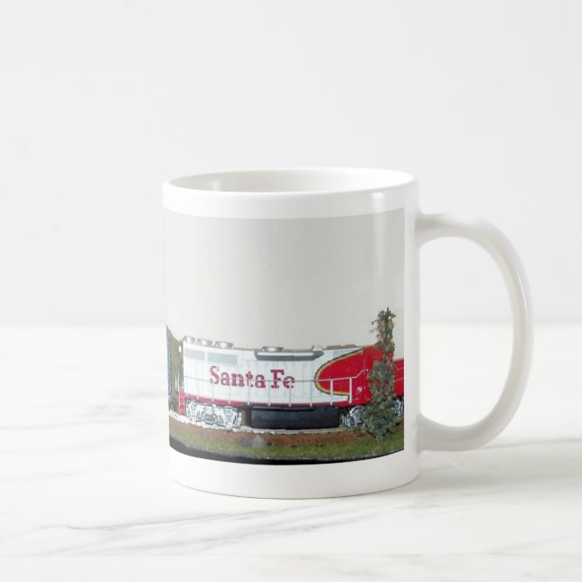 Another Panoramic Model Train Coffee Mug (Right)