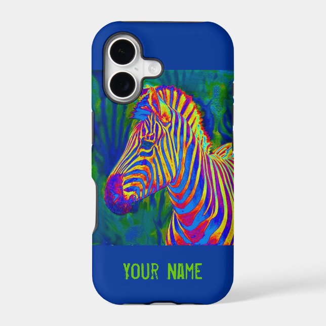 another psychedelic zebra (Back)