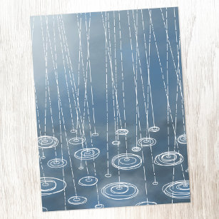 Another Rainy Day Painting Postcard