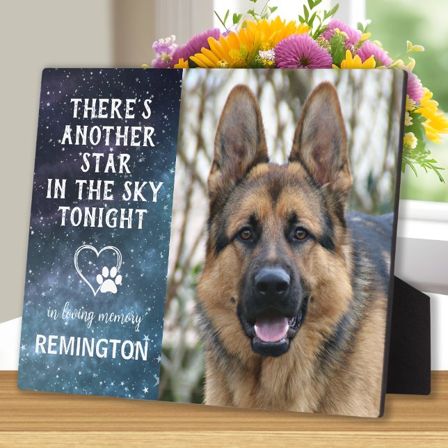 Another Star in the Sky - Custom Pet Dog Memorial Plaque (Creator Uploaded)