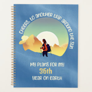 Another trip around the sun birthday planner