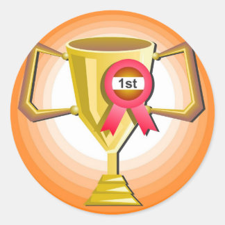 Another Trophy Classic Round Sticker