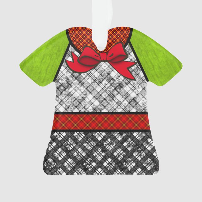 Another Ugly Sweater Personalised Acrylic Ornament (Front)