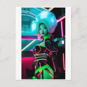 Another Victim of the New TRON Fashions Postcard
