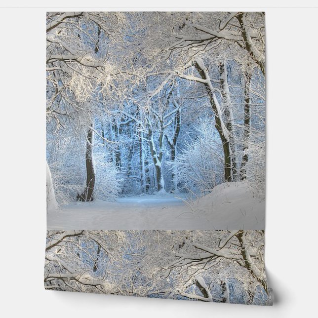 another winter wonderland wallpaper (Unrolling)