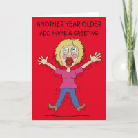Another Year Older Female Birthday