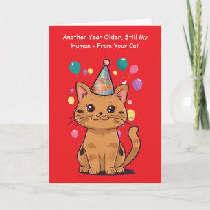 Another Year Older Still My Human From Cat Card
