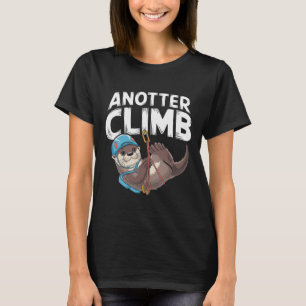 Anotter Climb - Funny Climbing Pun Otter Climber T-Shirt