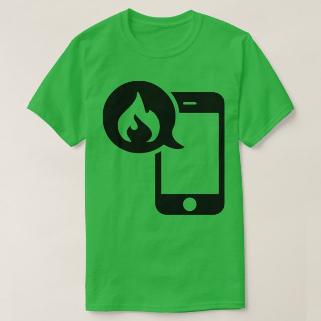 Anruf Feuer T-Shirt (Design Front)