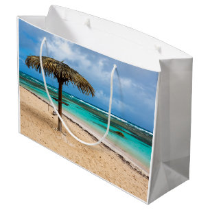 Anse des Rochers beach Large Gift Bag
