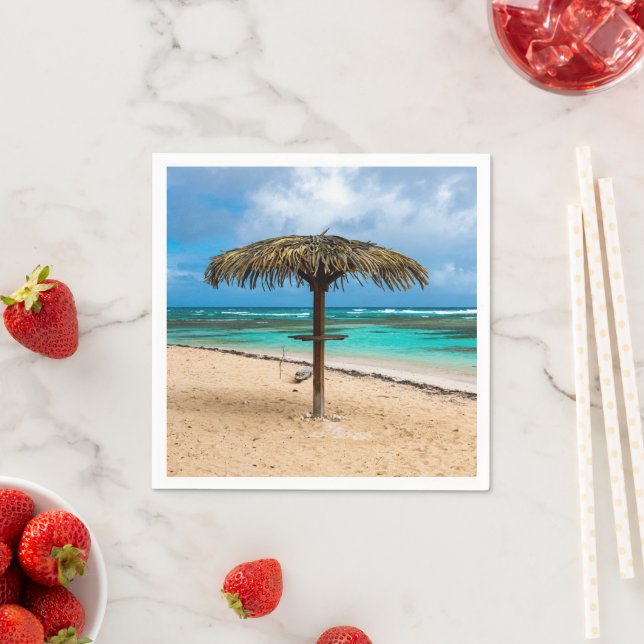 Anse des Rochers beach Napkin (Insitu)