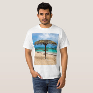 Anse des Rochers beach T-Shirt