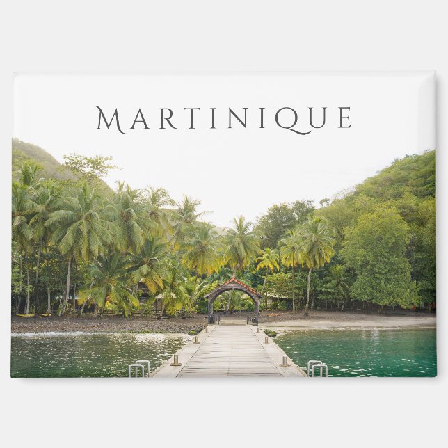 Anse Noire, Martinique travel Magnet (Front)