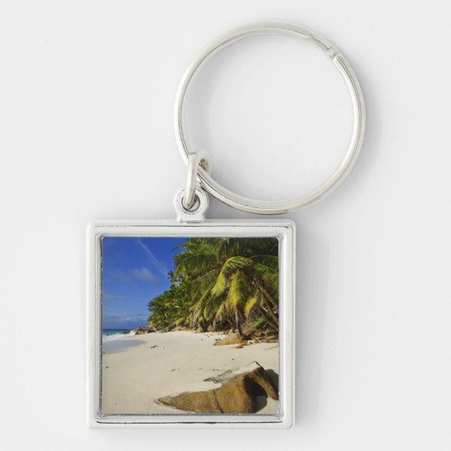 Anse Victorin Beach Key Ring (Front)