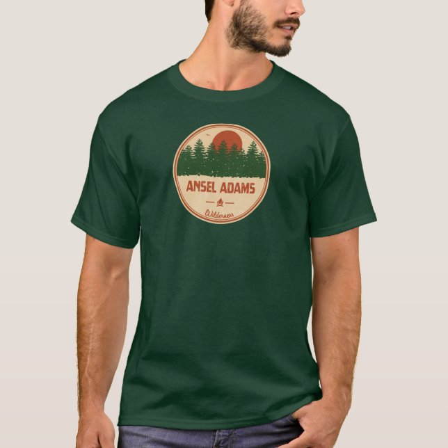 Ansel Adams Wilderness California T-Shirt (Front)