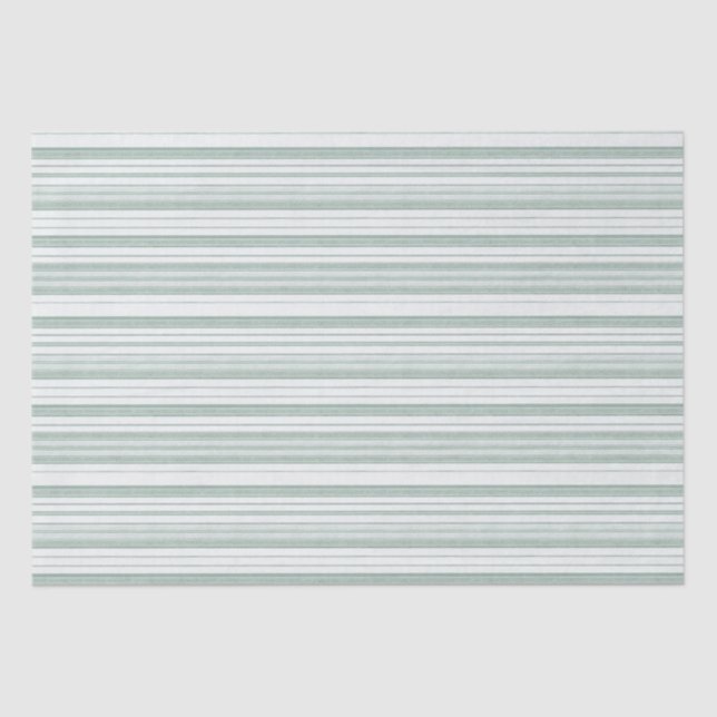 Anson Green Stripe Wrapping Paper (Front)