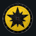 Ansteorra DartBoard<br><div class="desc">This unique dartboard is a must-have for any member of the Society for Creative Anachronism (SCA) or fan of the Kingdom of Ansteorra. It features the official populace badge of Ansteorra. The board is regulation size and weight, and the badge is prominently displayed in the centre, making it a great...</div>