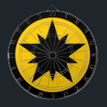 Ansteorra DartBoard<br><div class="desc">This unique dartboard is a must-have for any member of the Society for Creative Anachronism (SCA) or fan of the Kingdom of Ansteorra. It features the official populace badge of Ansteorra. The board is regulation size and weight, and the badge is prominently displayed in the centre, making it a great...</div>