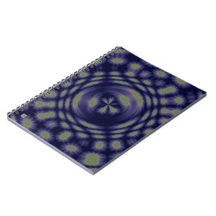 Anstract Art Fantasy Stars Spiral Notebook