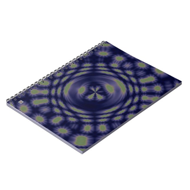 Anstract Art Fantasy Stars Spiral Notebook (Left Side)