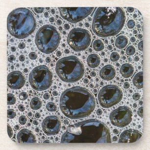 Anstract Bubble Pattern Coaster