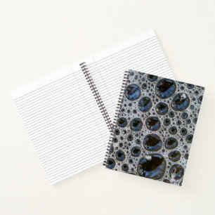 Anstract Bubble Pattern Notebook