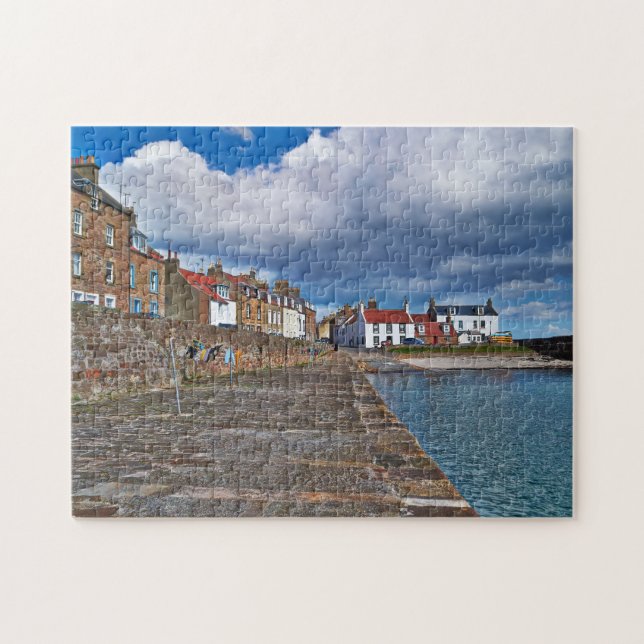 Anstruther Harbor Scotland Jigsaw Puzzle (Horizontal)