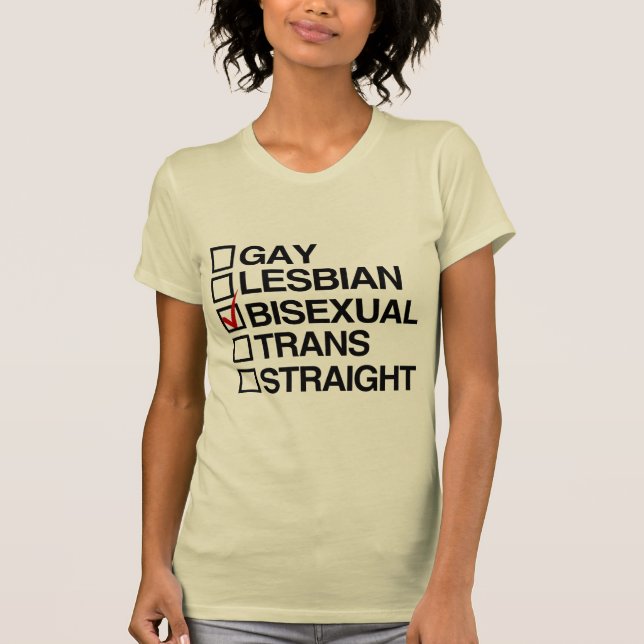 ANSWER BISEXUAL T-Shirt (Front)