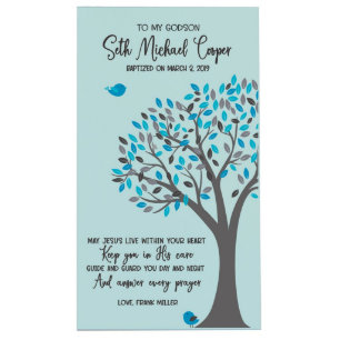 Answer Every Prayer Godson's Blue Wall Sign