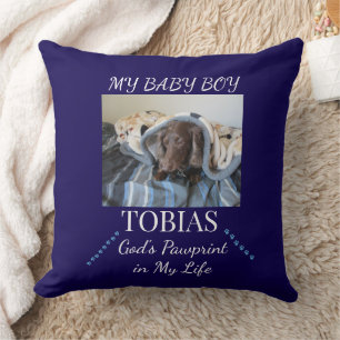 Answered Prayer Pawprint Cushion