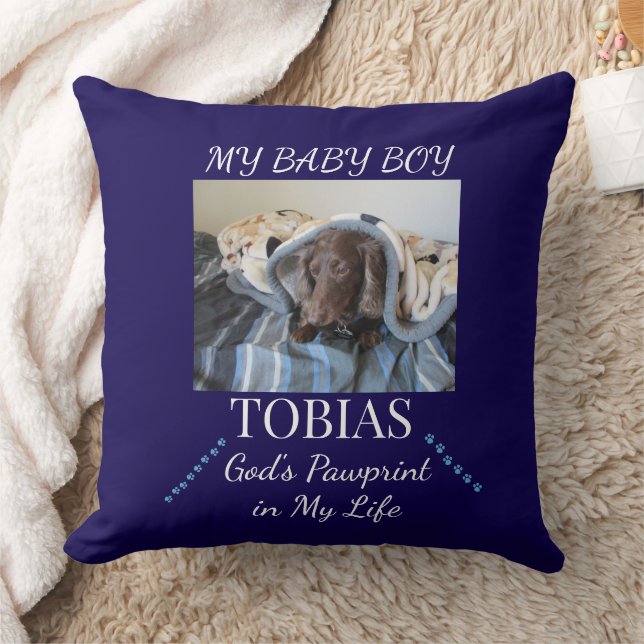 Answered Prayer Pawprint Cushion (Blanket)