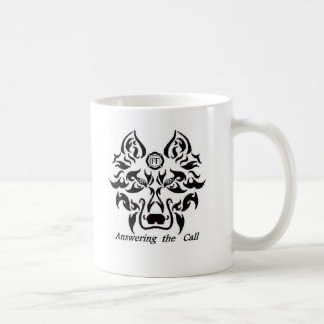 Answering the call coffee mug