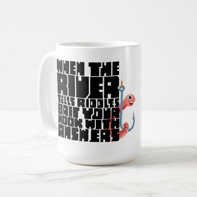 Answers For The Rivers Riddle  Coffee Mug (Front Left)