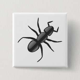 Ant 15 Cm Square Badge