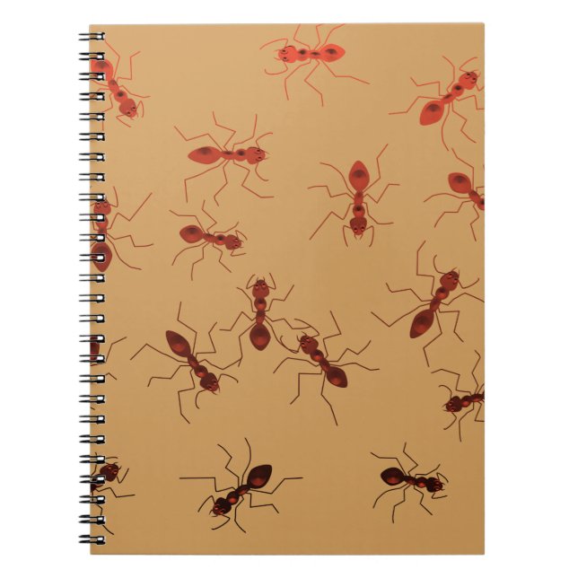 Ant antics. spiral notebook (Front)
