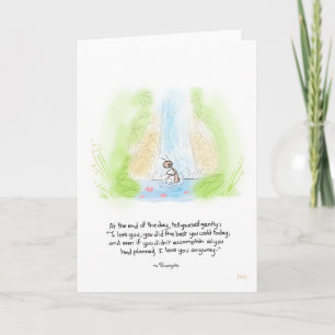 Ant Bath greeting card