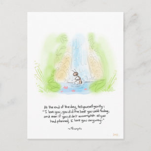Ant Bath- post card