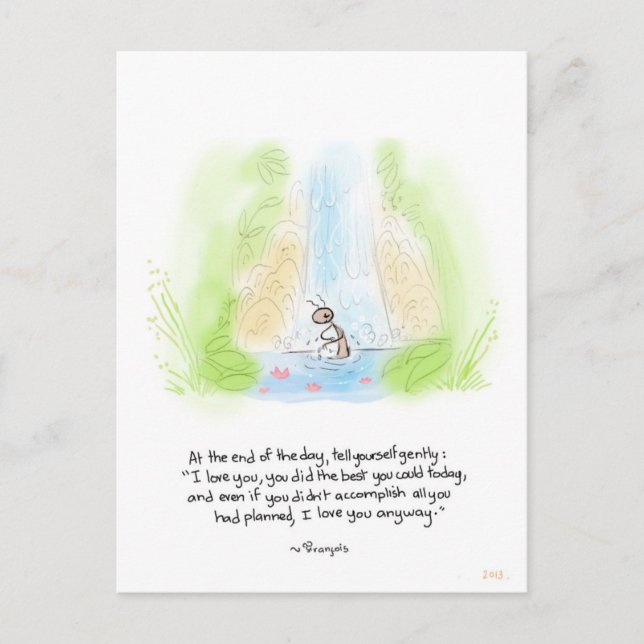 Ant Bath- post card (Front)