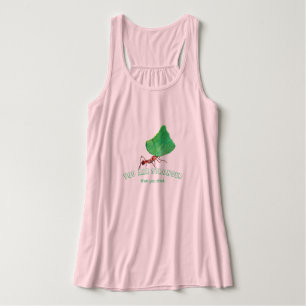 Ant carrying big leaf  - You are stronger  Singlet