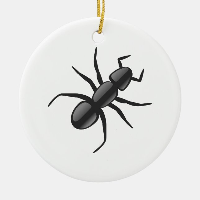 Ant Ceramic Tree Decoration (Front)