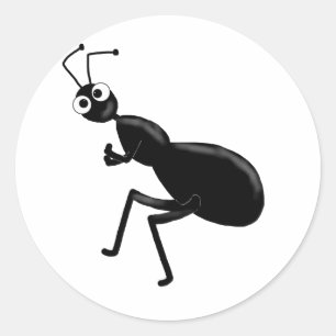 ant classic round sticker