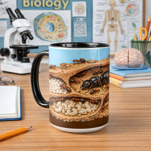 Ant Colony Biology Mug