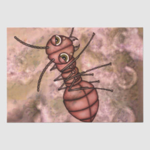 Ant Cute 17 Watercolor Decoupage 15x20 Tissue Paper