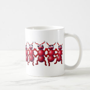 ant dance coffee mug