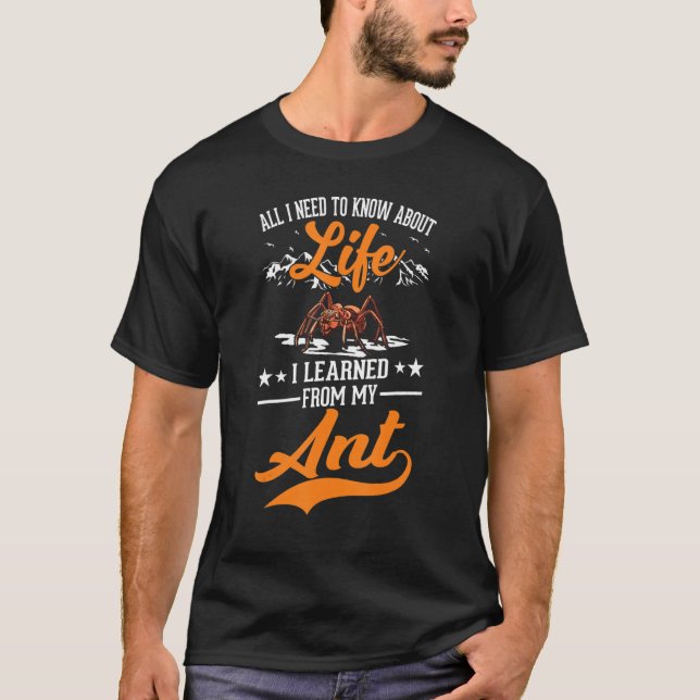 Ant Farm Fire Ants T-Shirt (Front)