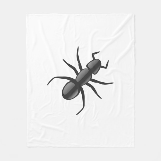 Ant Fleece Blanket (Front)